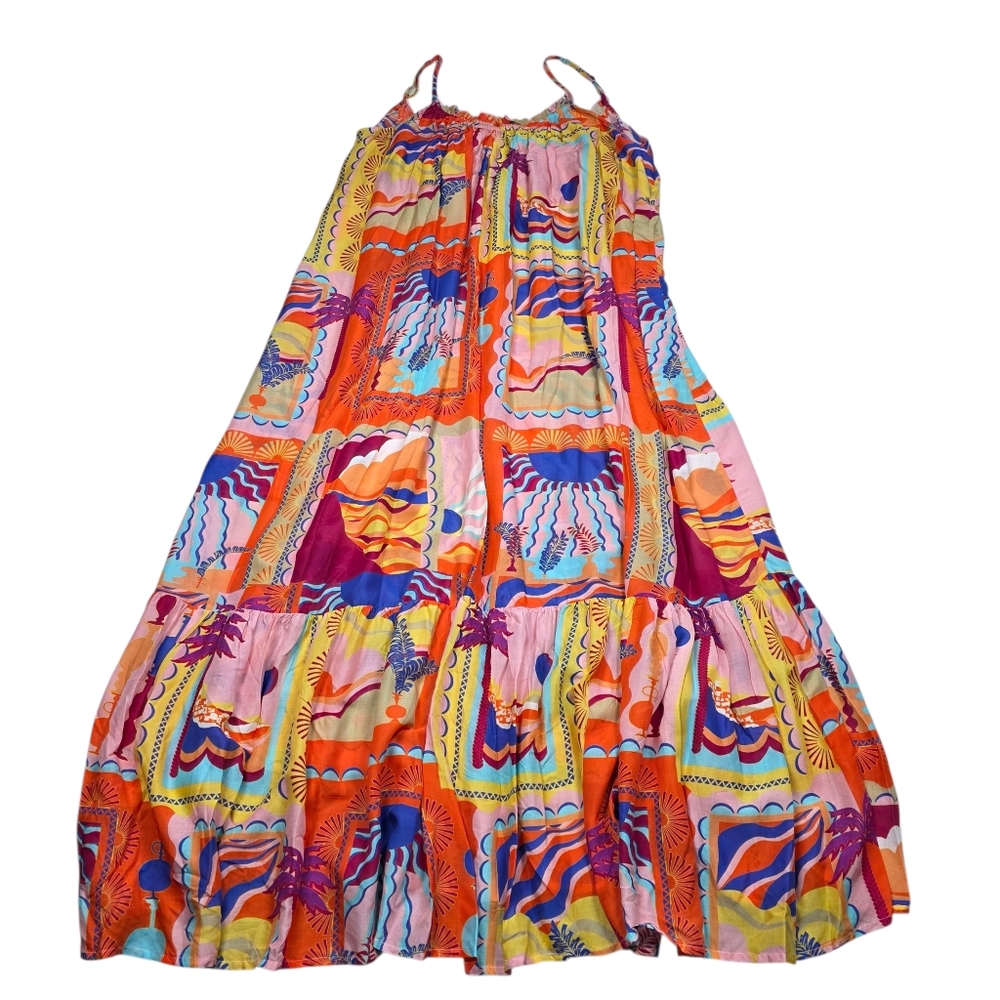 CELANDINE By Anthropologie The Malika Gauze Maxi Dress - Picture 3 of 15